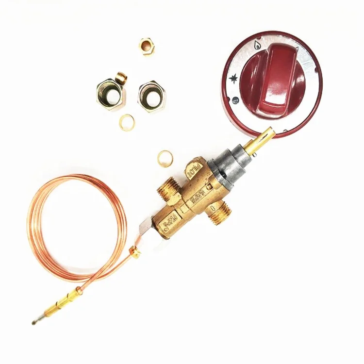 Высокое качество Лидер продаж латунный газовый предохранительный клапан термопары для гриля