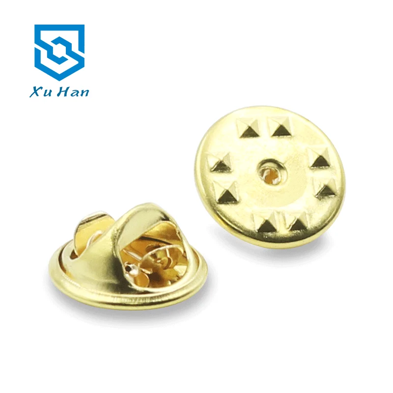 Factory direct sale, high quality environmental protection copper butterfly clutch pin back