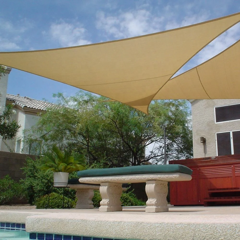 wholesale high quality sunshade triangle tarp for sale