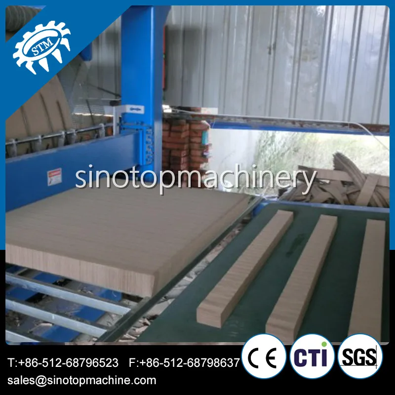 Continuous paper honeycomb core production line