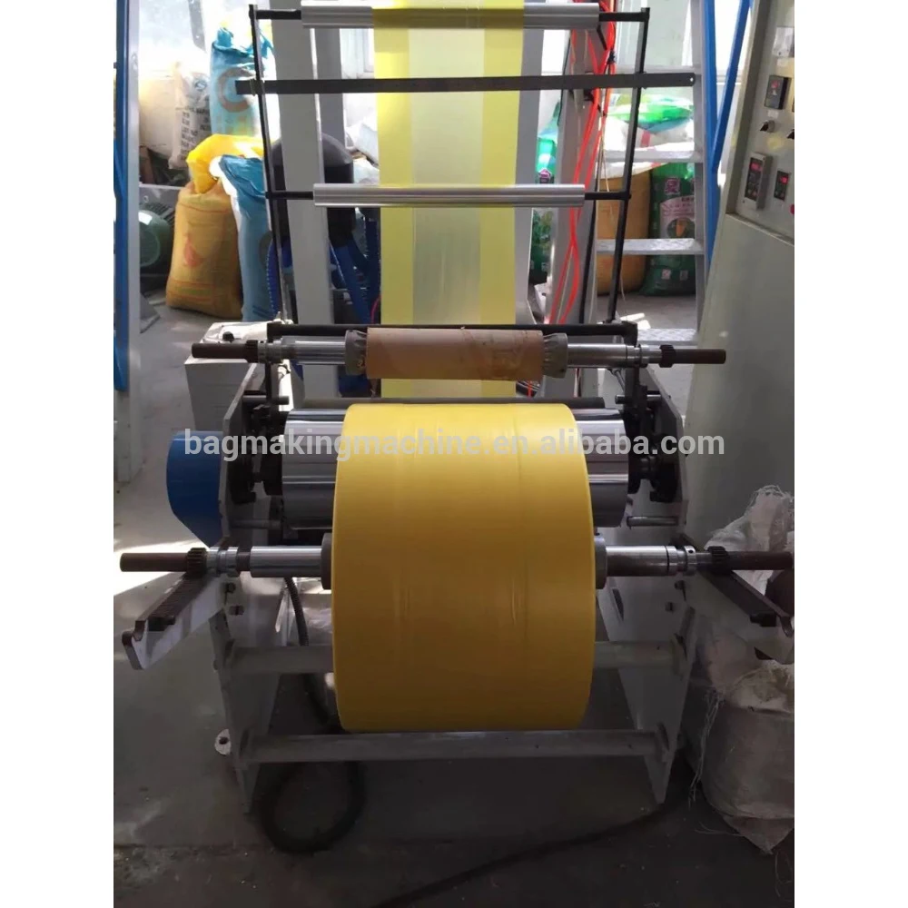 Shopping bag PE high & Low-pressure Blowing PE Plastic Film Extrusion Machine Line