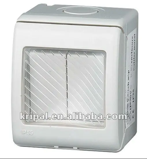 Waterproof wall switch IP55 4 Gang 2 Way
