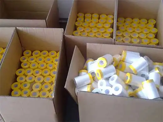 Indoor Use Hot Sale Pre-Taped Masking Film