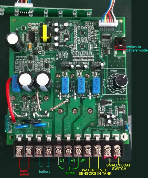 
180W solar water pump JS3-1.8-60 with stainless steel 304 