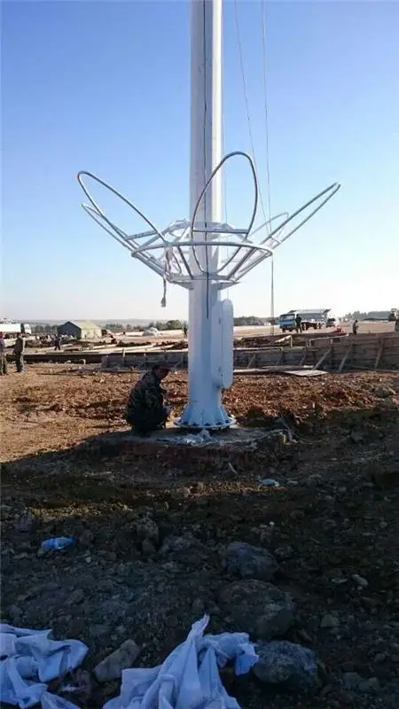 Высокомачтовые прожекторные светильники, осветительная башня, 15 метров, уличный светильник