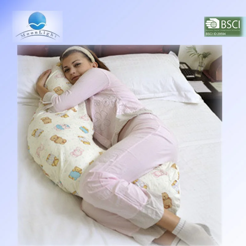 
hot sell 100% cotton maternity pillow pregnancy 