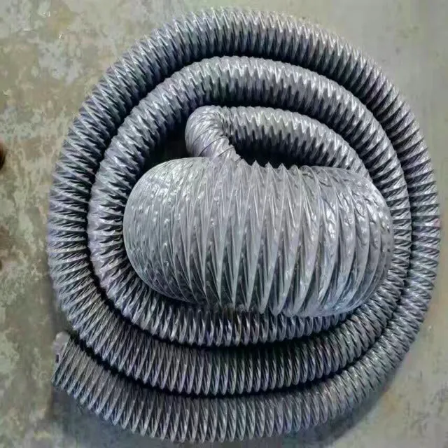 PVC Fabric Flexible Steel Wire Ventilation Duct