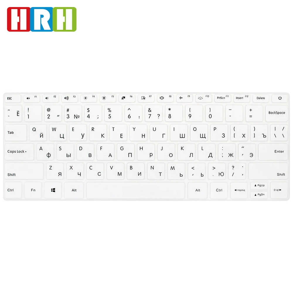 русская клавиатура силиконовый обложка для xiaomi mi ноутбук воздуха 13.3