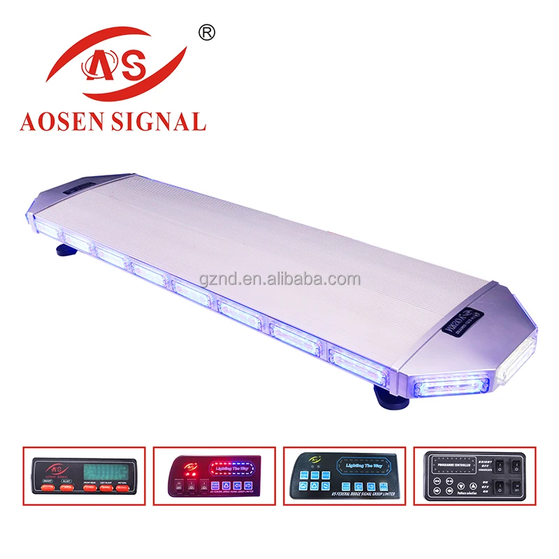 88 светодиоды Аварийная мигающий свет бар используется полиции аварийного Strobe Light с сиреной