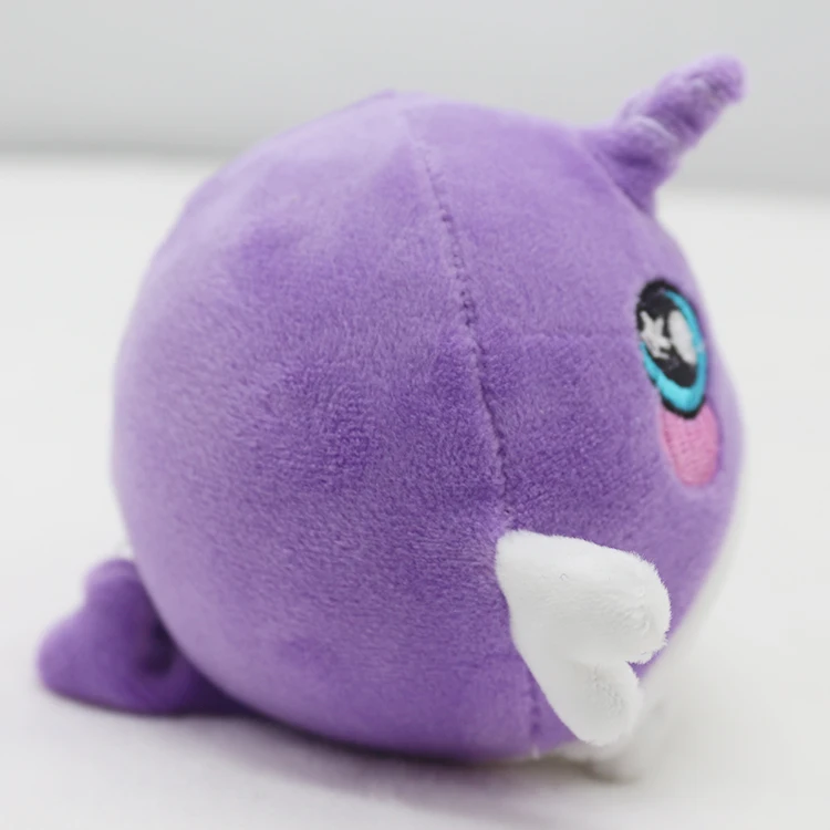 Round shape memory foam filling stuffed animal unicorn plush toys for relaxing