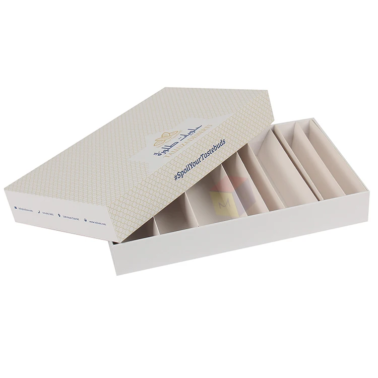 wholesale turkish packaging baklava boxes with inner tray