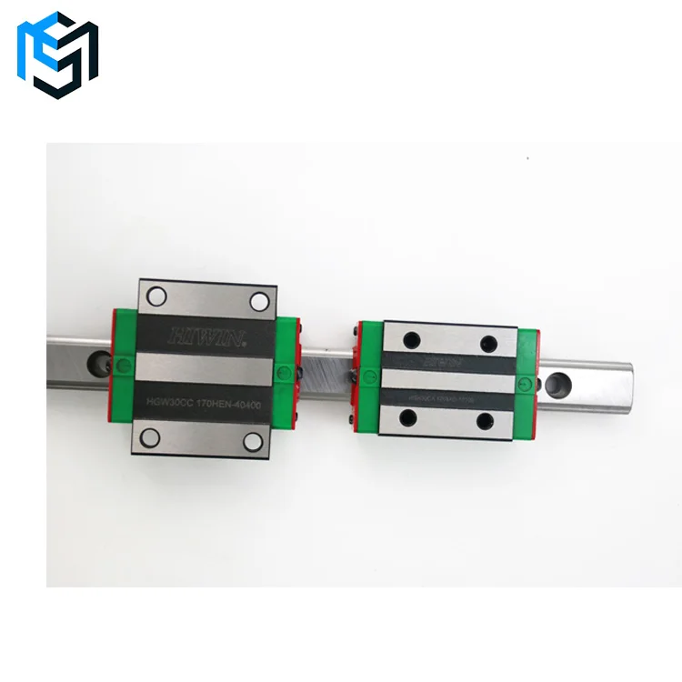 Hiwin standard type locking heavy duty metal scraper dustproof linear guide