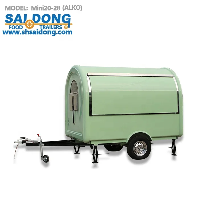 Shanghai mobile manufacturer customized  Food Trailer Food cooking van/Food Van Takeaway Trailer