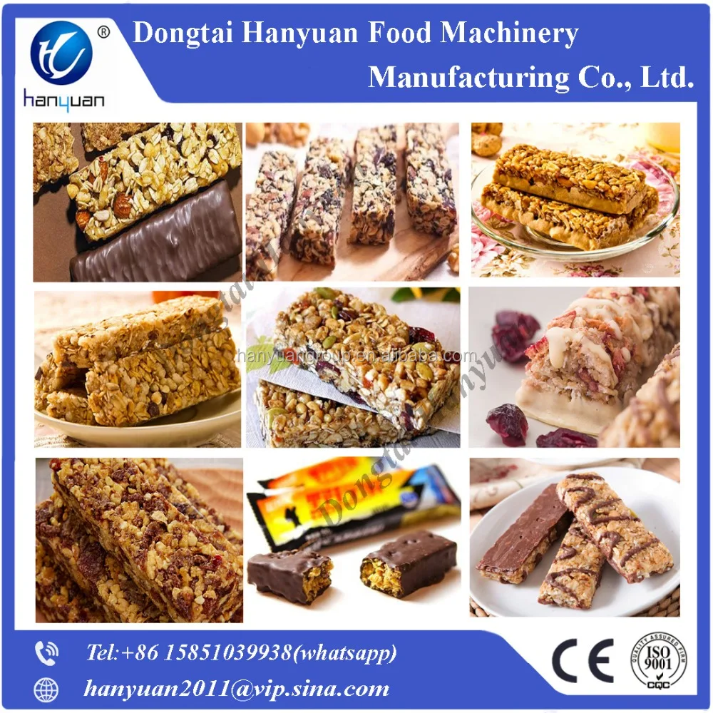 HY-68Automatic cereal bar cutting machine with chocolate