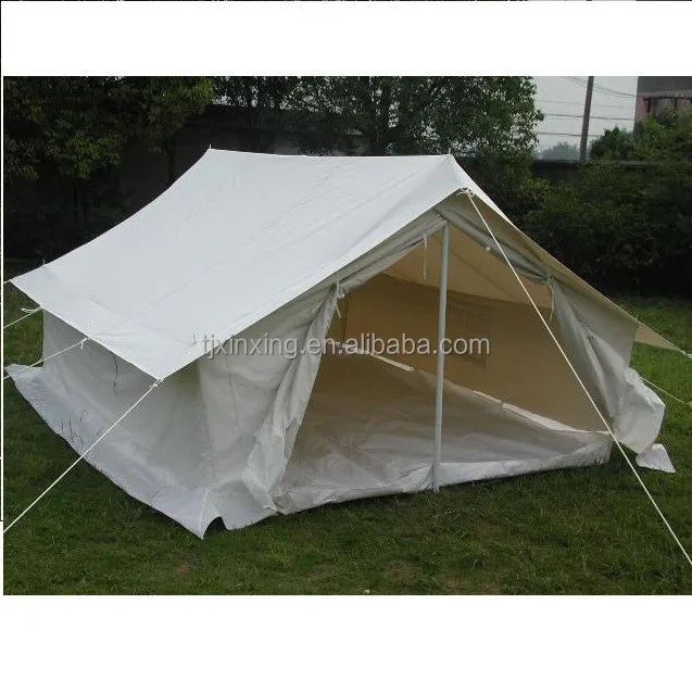 Stock UN disaster relief tent refugee tent