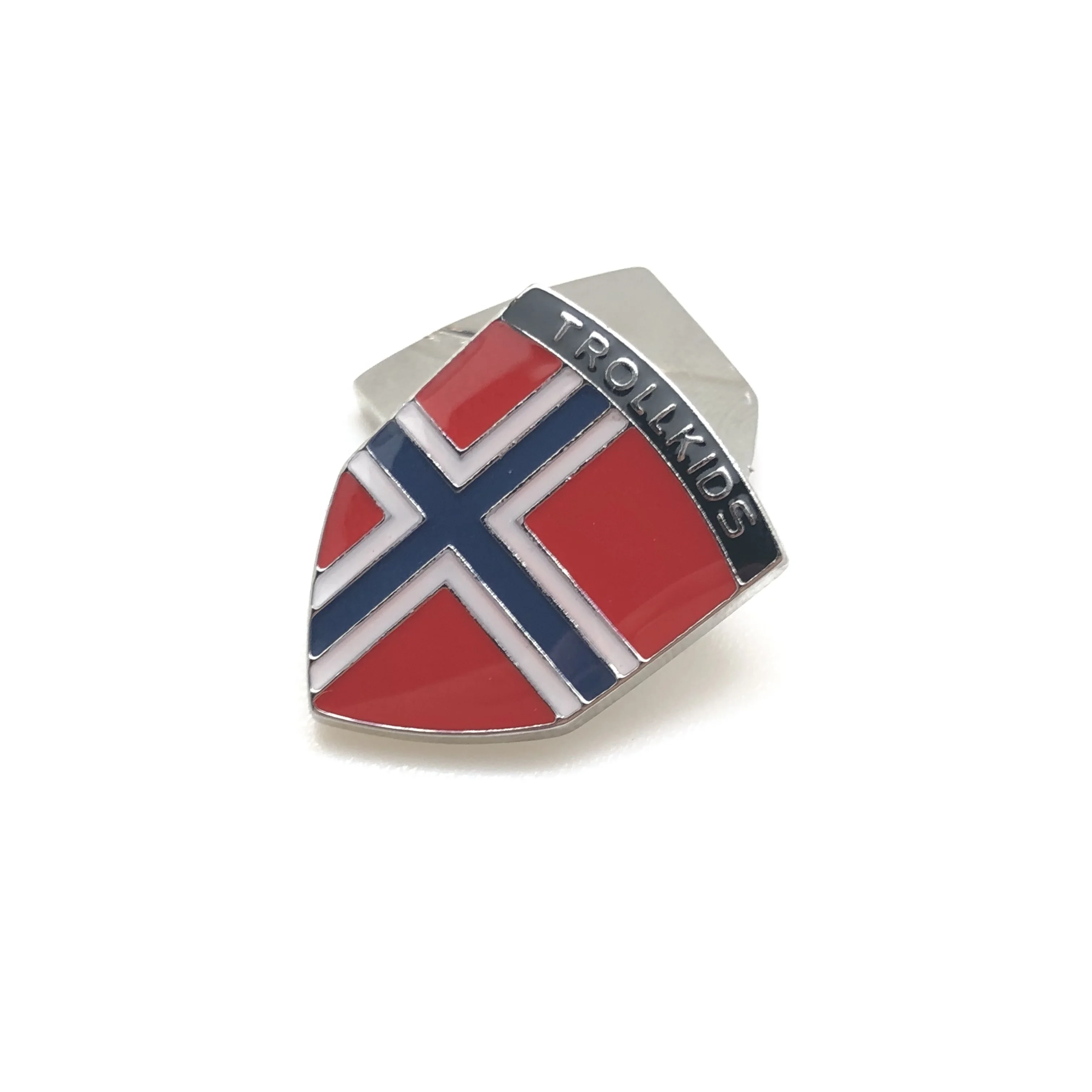 Personalized high quality custom enamel silver metal lapel pin metal pin badge