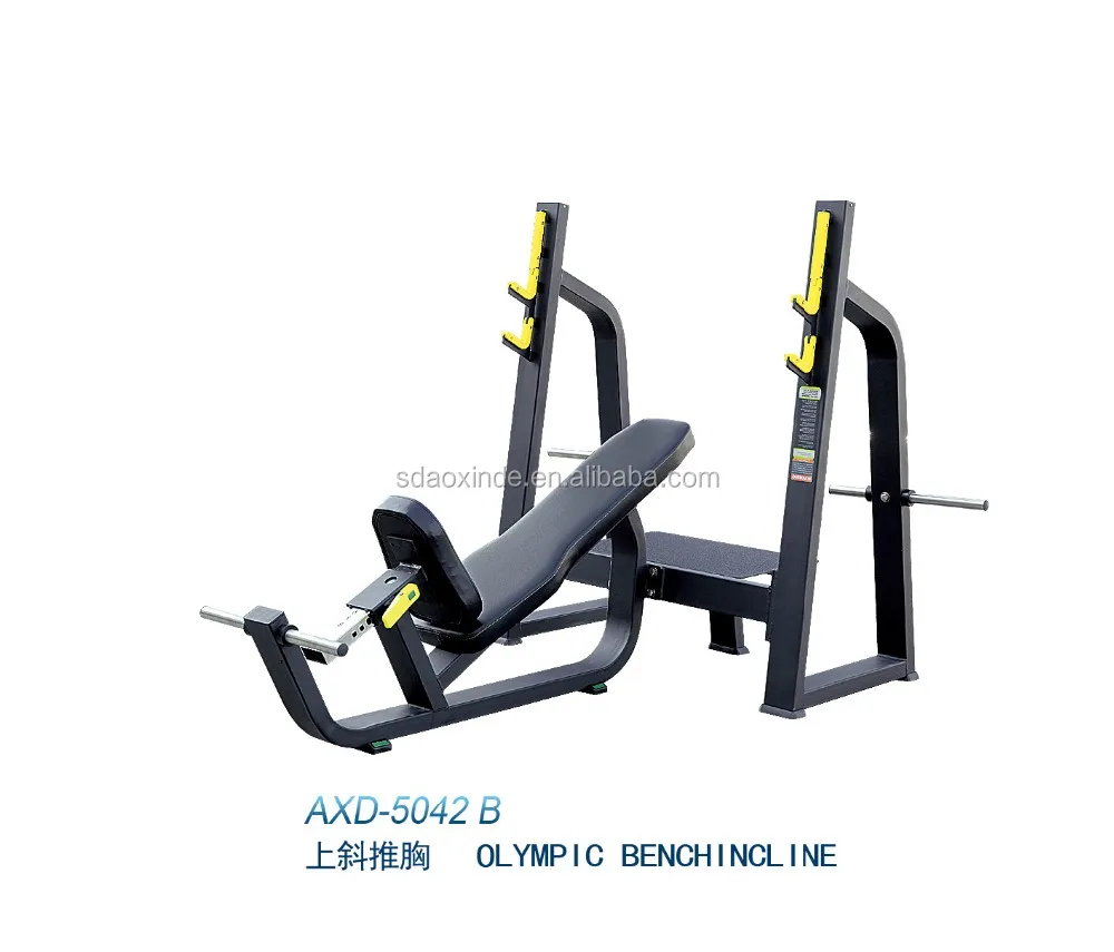 hot sale incline press machine axd-5042 gym equipment dimensions