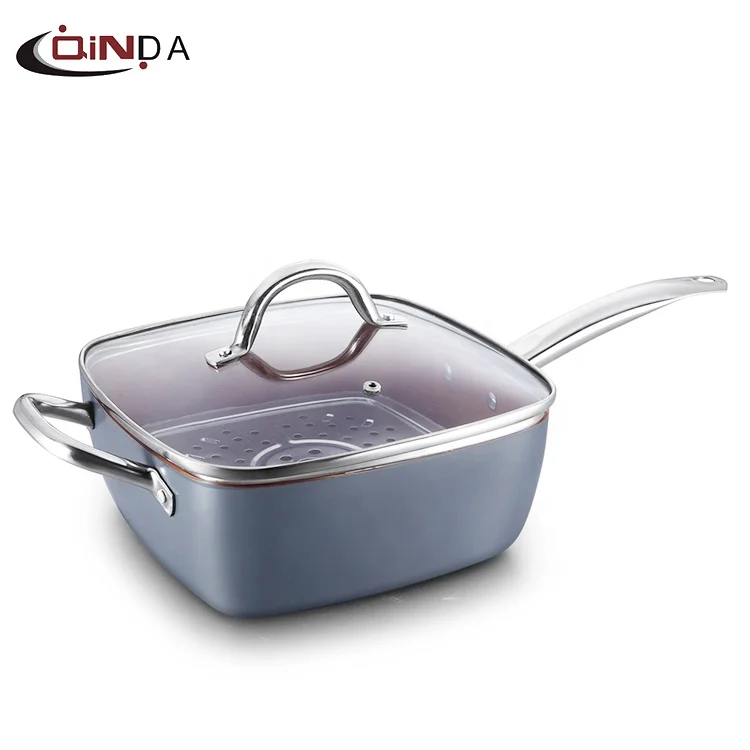 Italian ceramic copper cookware