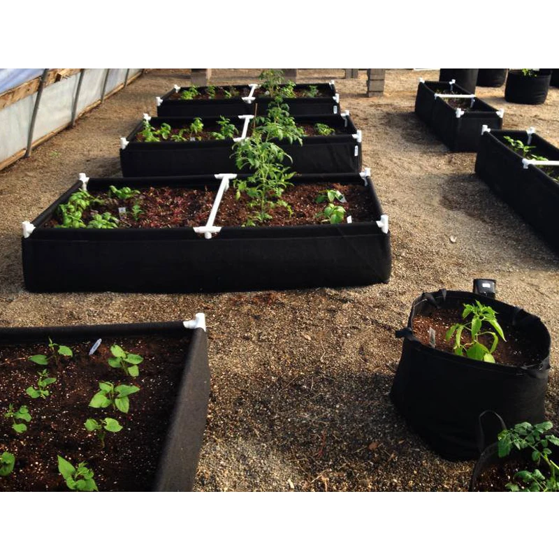 Wholesale non woven felt fabric vegetable garden planter box