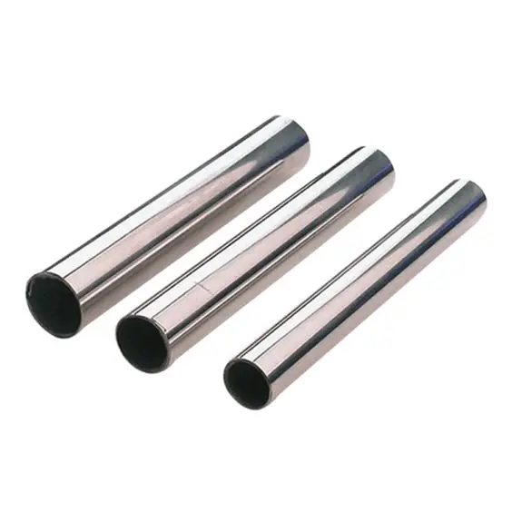 foshan manufacturer high quality 316 Stainless steel round tube  for bus decoration