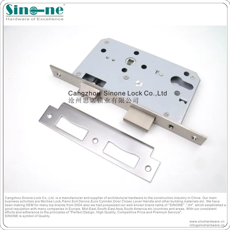 Stainless Steel 304 euro mortise lock strike plate