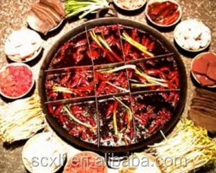 
1kg/bag Vegetable Oil Hot Pot material flavoring, Condiment Seasoning base (little slag) 