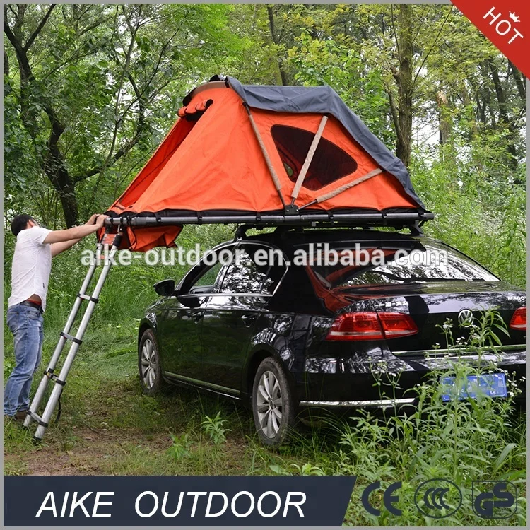 Rooftop Roof Top Tent 2.2x1.8M Camper Trailer 4WD 4X4 Camping CarRack Ladder