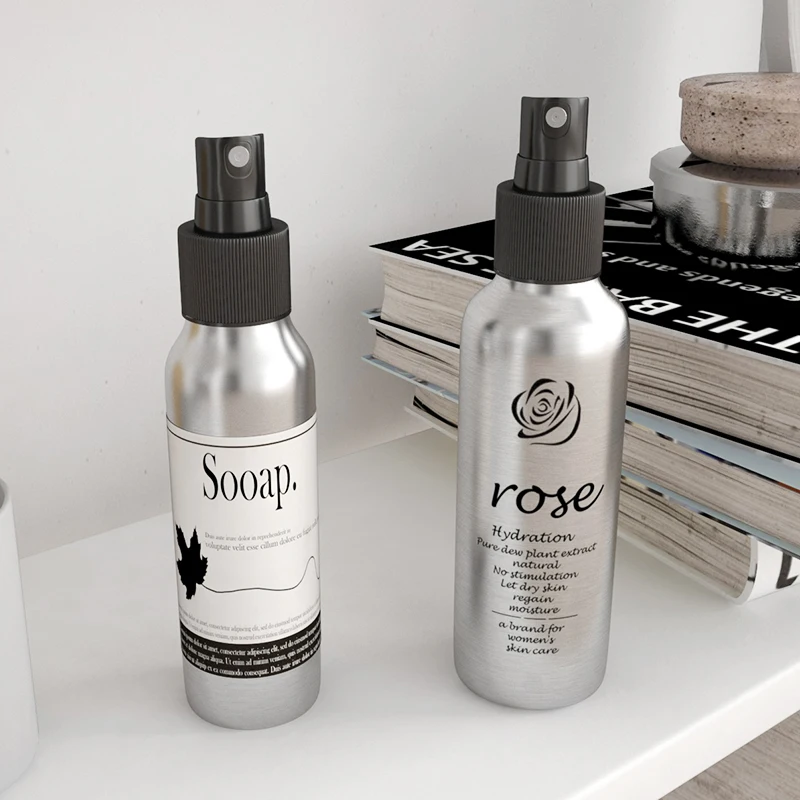 
High quality 30ml 1oz aluminum spray bottle with sprayer aerosol for cosmetic aluminium packaging 