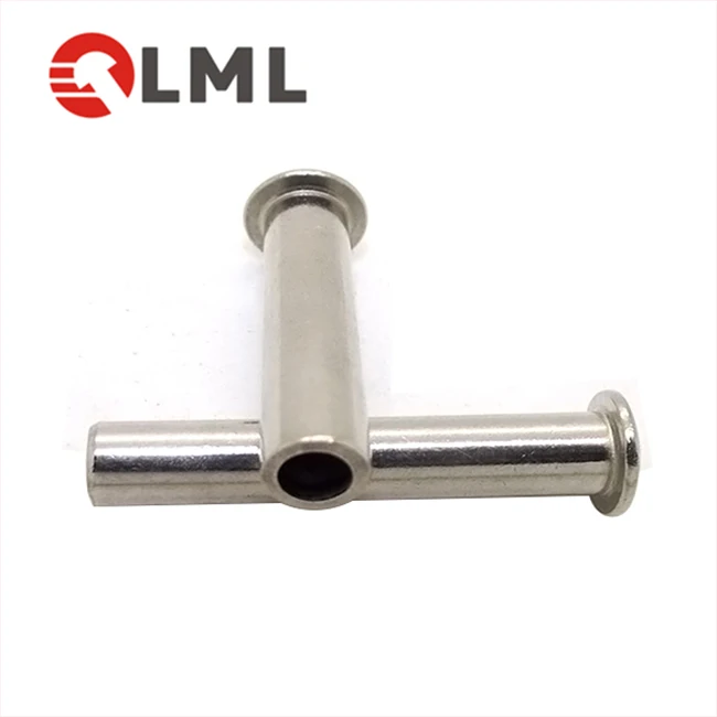 Semi Tubular / Half Hollow Pan Head Aluminium Rivets