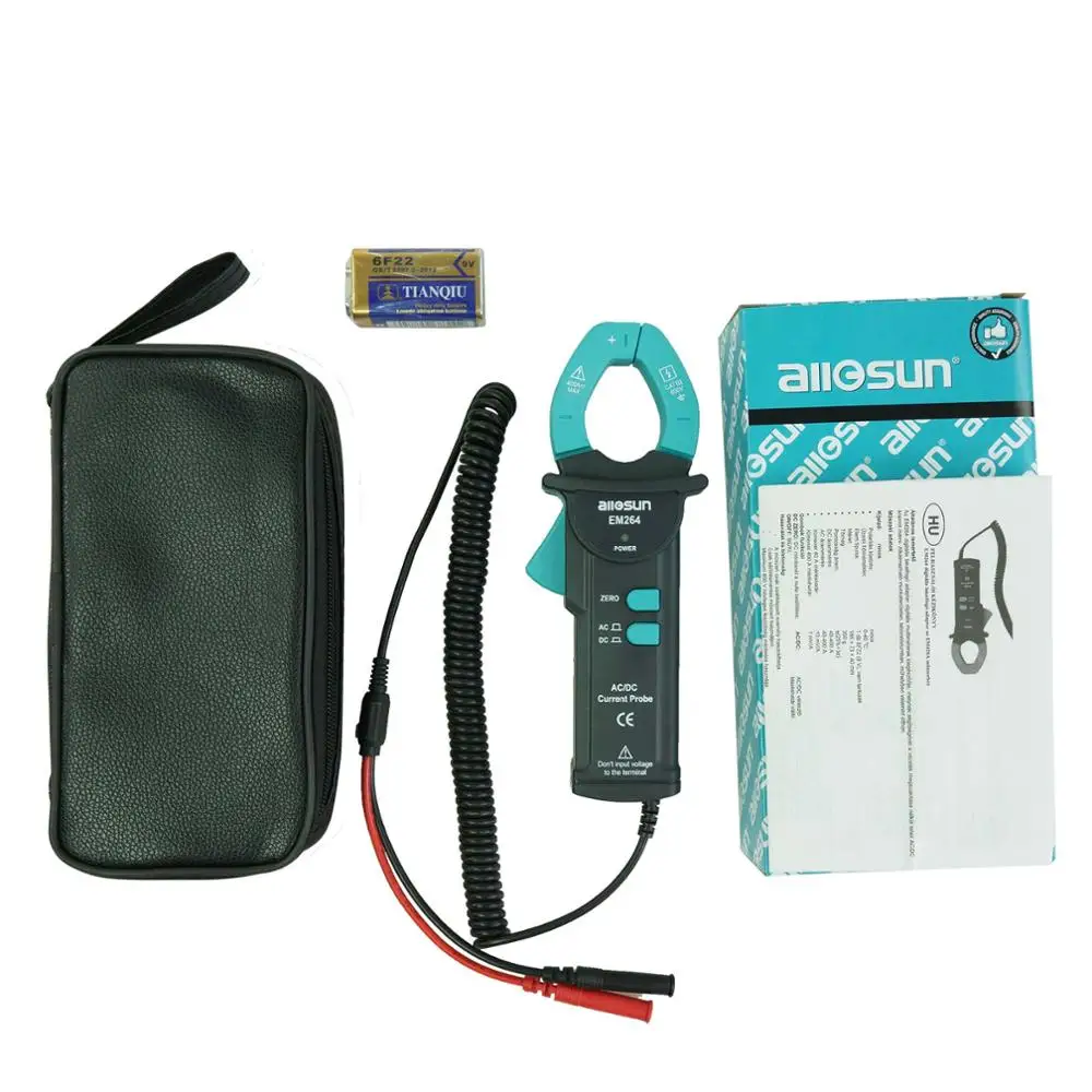 All-sun EM264 ручной датчик переменного и постоянного тока и напряжения CAT III Макс. Вход 400A/600V