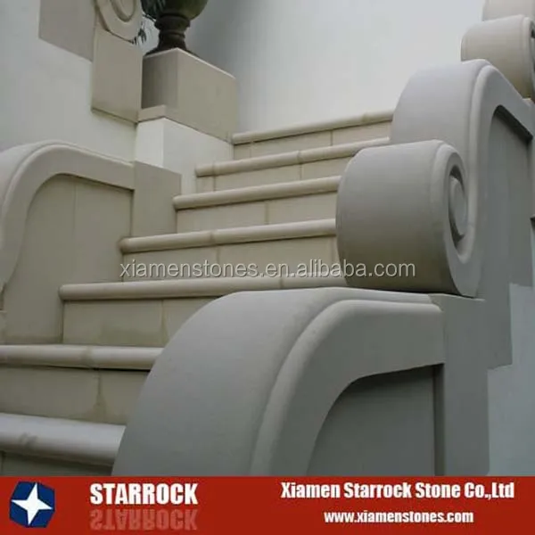 Уличные ступени для лестницы из песчаника Bullnose