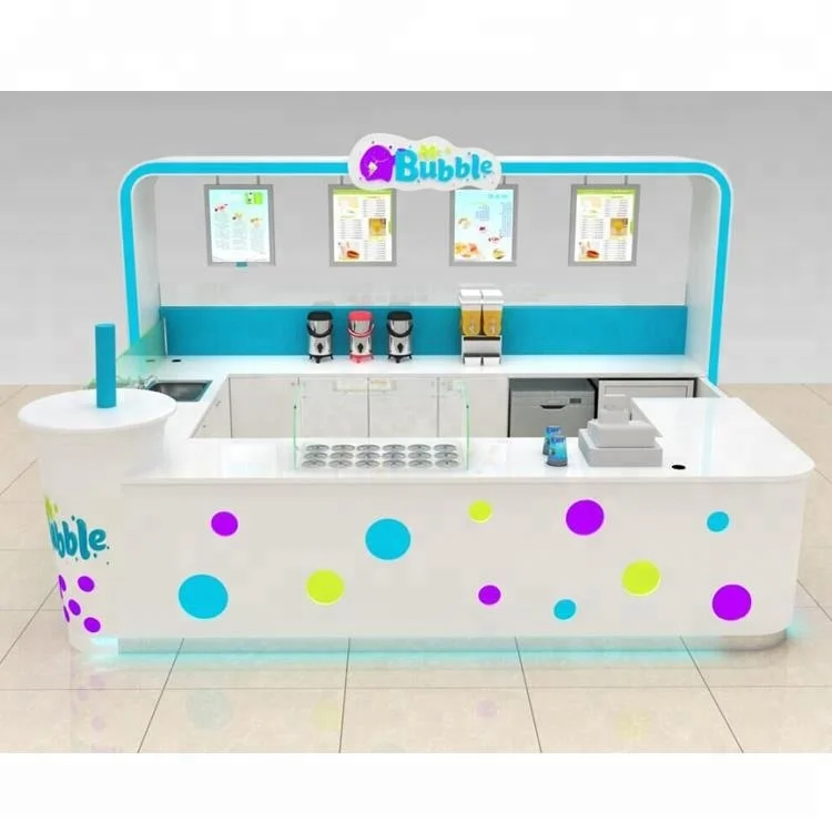 Привлекательный Боба Bubble Tea/киоск счетчик мебель стенд
