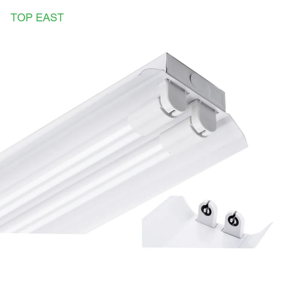 2x40w led light fixtures for high power LED double tube light fixture with reflector