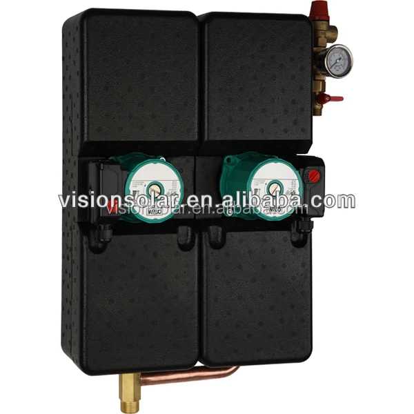 Интеллектуальная солнечная рабочая станция с двойным насосом