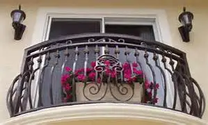 Роскошные балюстрады и поручни для балкона террасы или лестницы конструкция из кованого железа железных лестниц современные перила простые