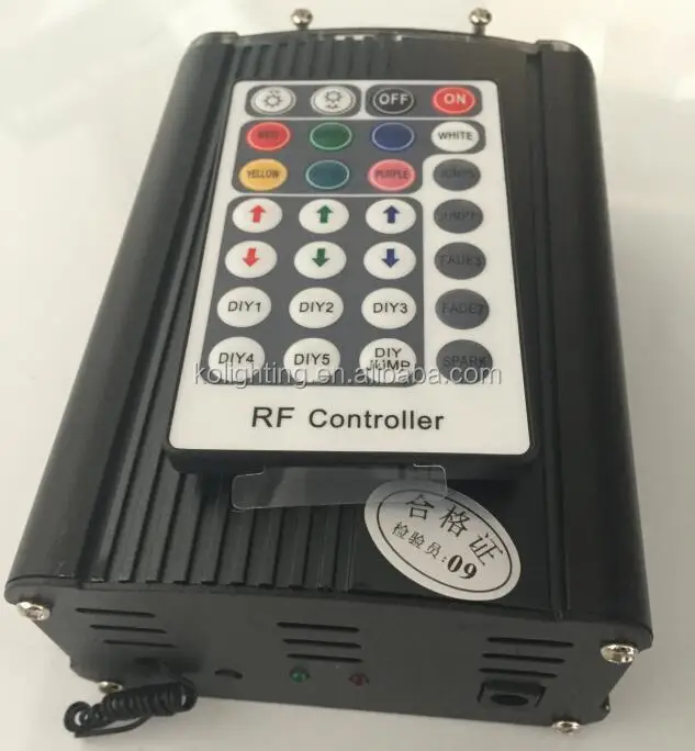 
RGBW 7 Colors Changing Dual Port Plastic Fiber Optic Projectors 