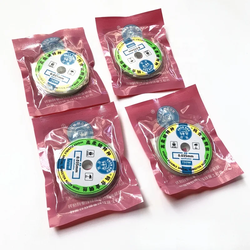 Novecel 0.035mm*150M (Super High hardness) cutting wire For separating lcd touch screen glass