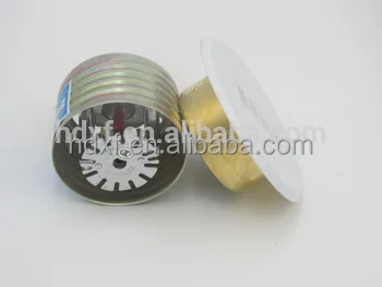 Orange Cover Of Fire Sprinkler For Fire Fighting Sprinkler Head Protection