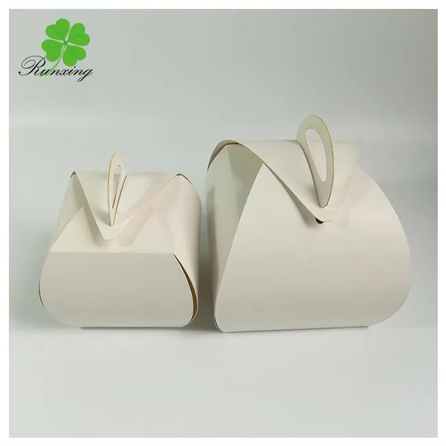 Cake box with window custom logo wholesale luxury round christmas mini cup cake gift paper box packaging