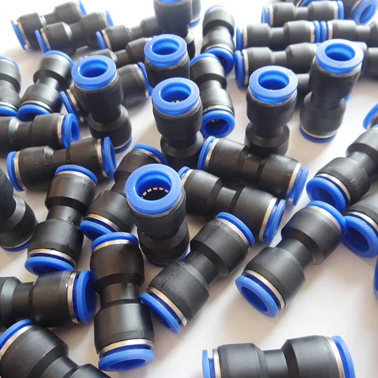 
REACH Approved Metric PUC12 Plastic Pneumatic Air Brake Quick Release Fittings for Nylon Hose 