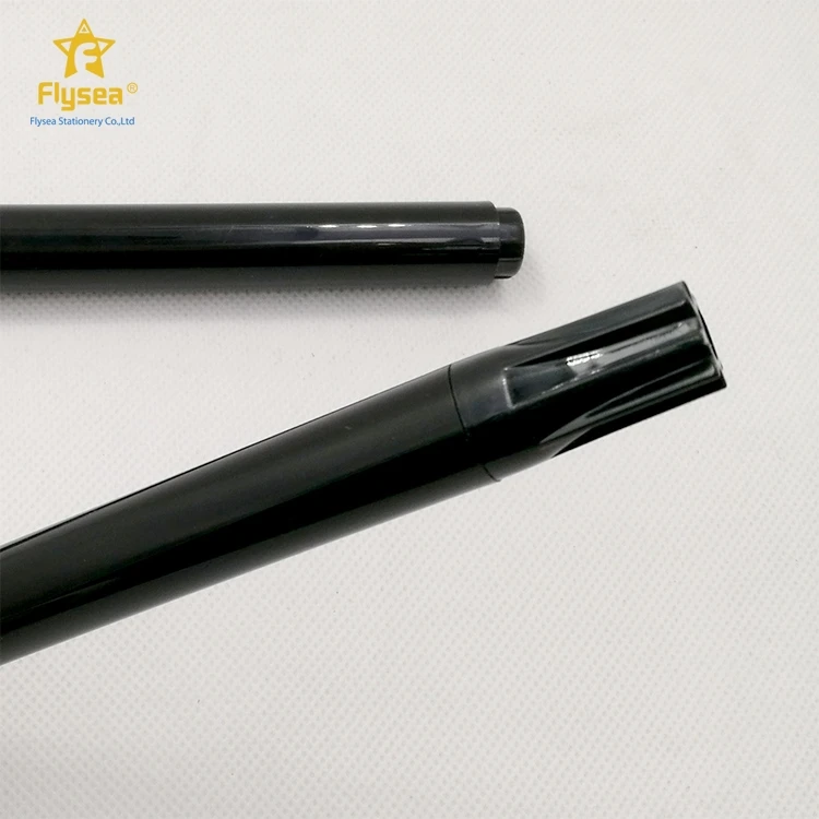 Black Plastic  Accessories 15MM Empty Marker Pen