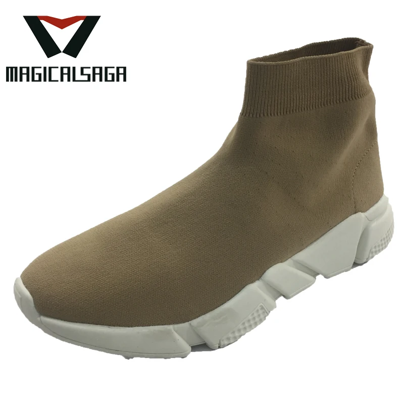 2018 hot design knitted upper sport shoe material for casual shoe making