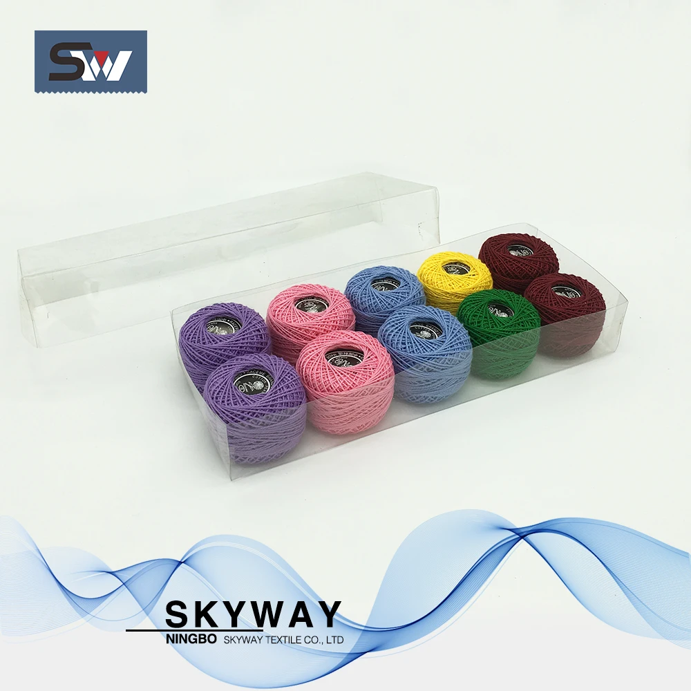 
100 cotton cone thread for crochet good quality 