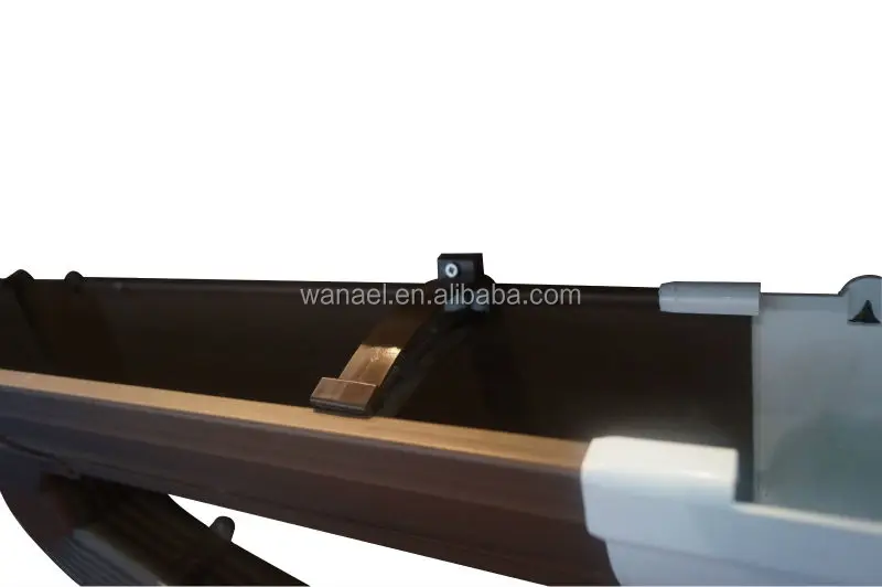 2015 Collecting Rain Roof Gutter System For PVC Roof Gutter Downspout For Roof Drainage System