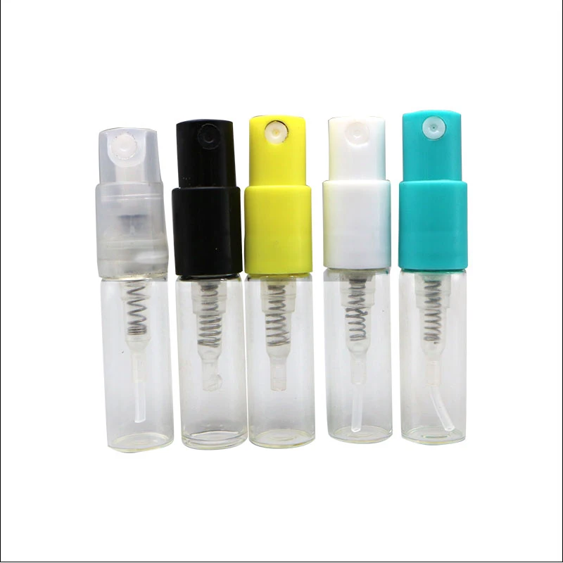 1.5ml 2ml 3ml 5ml trial sample perfume crimp spray atomizer glass sample vial bottle for packaging
