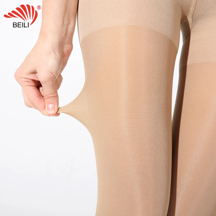 20 years manufacturer women thin leggings slim tight for body shaping medical grade light compression stockings pantyhose
