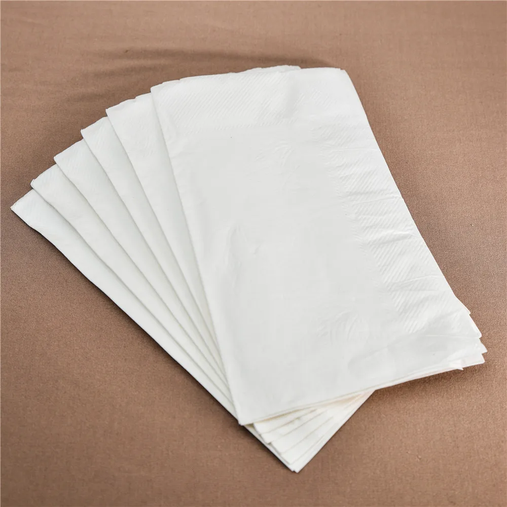 Restaurant 1/8 Fold Paper Napkin Dinner Napkin Paper Tissue Napkin