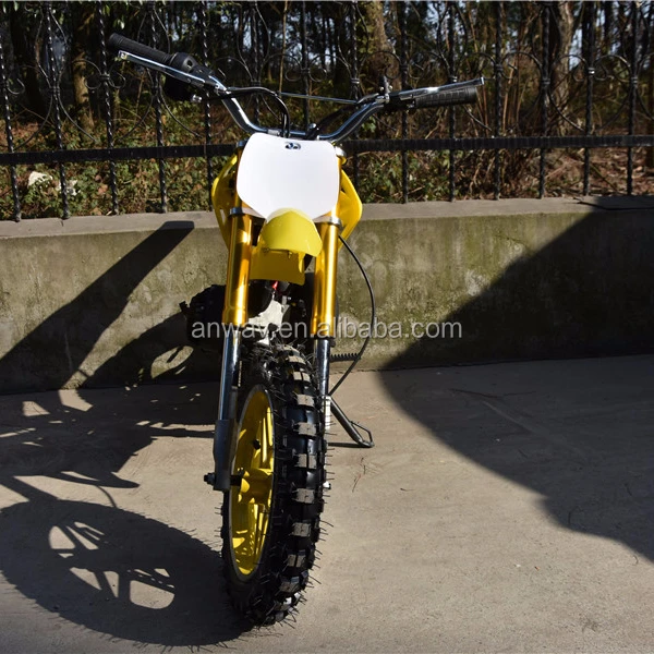 New design stronger 49cc 2 stroke mini kids dirt bike