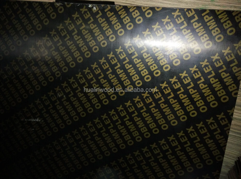 
18mm black film faced construction plywood 