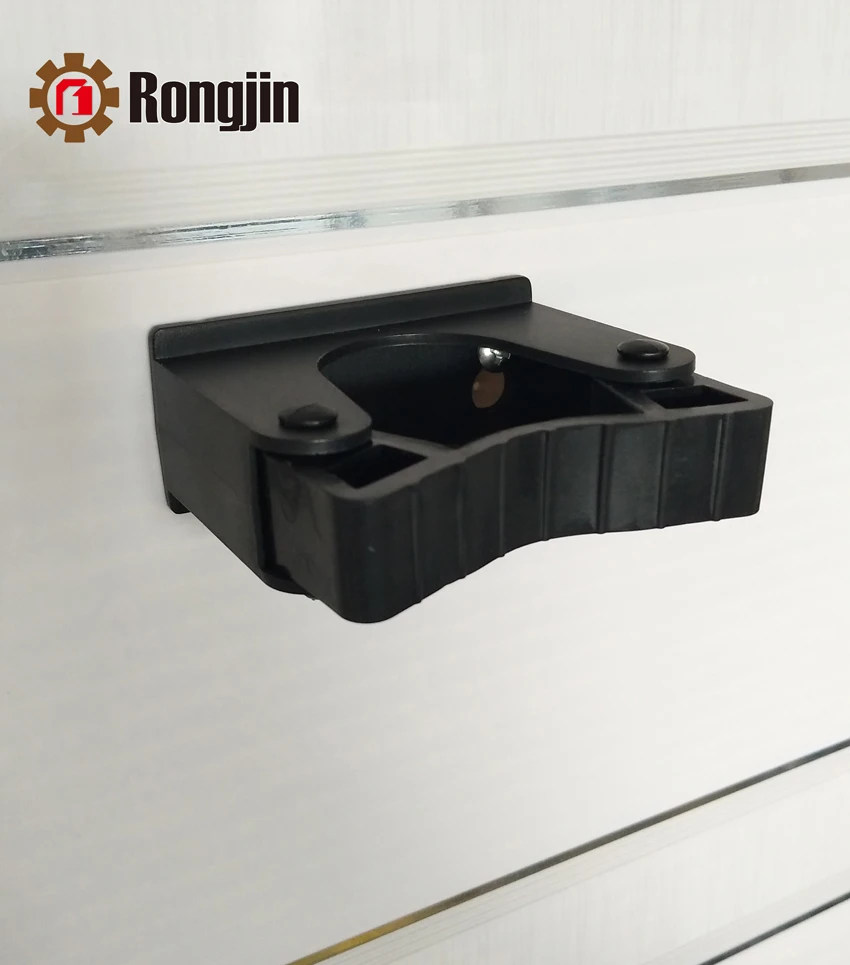 Plastic Single Easy Storage Mop Broom Holder For Home Use Hold Cleaning Tools